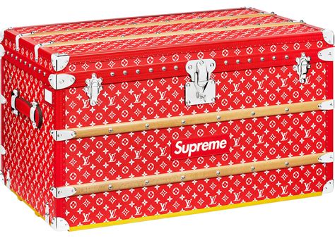 louis vuitton supreme trunk price|louis vuitton bookcase trunk.